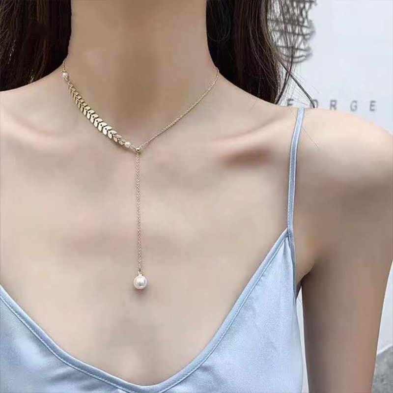 pearl necklaces