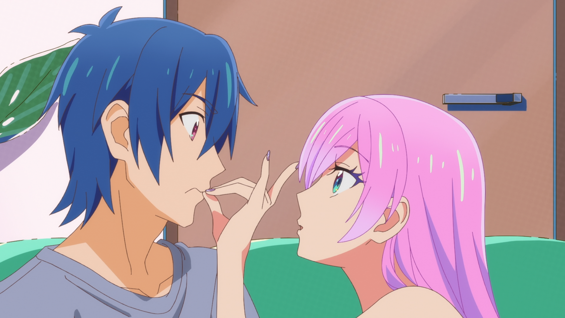 Anime Couple Wallpaper，Wotakoi: Love is Hard for Otaku