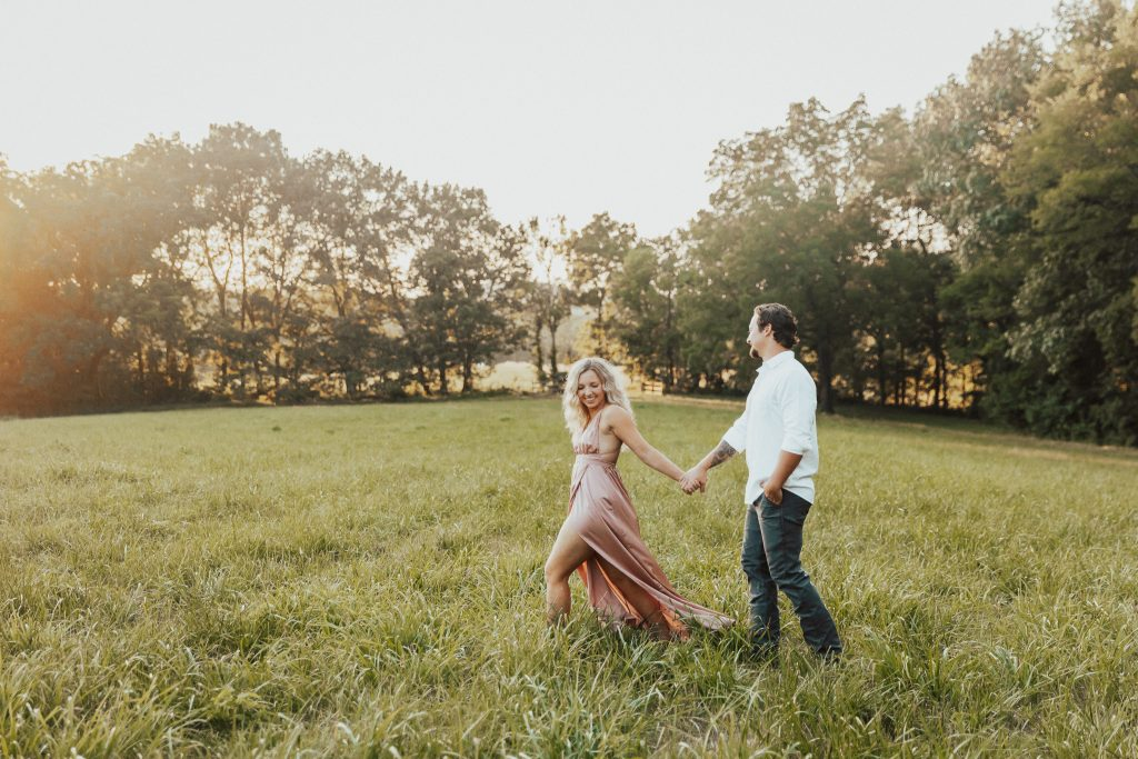 western engagement photos