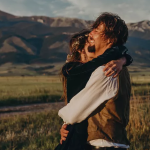 western engagement photos