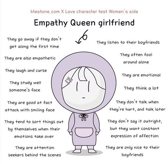 Empathy Queen girlfriend