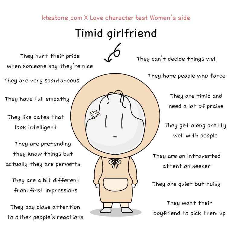 Timid girlfriend
