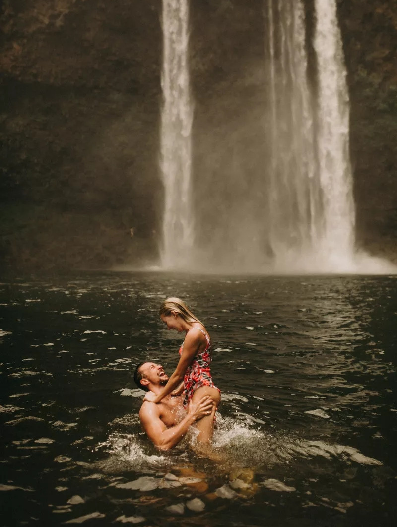 western engagement photos