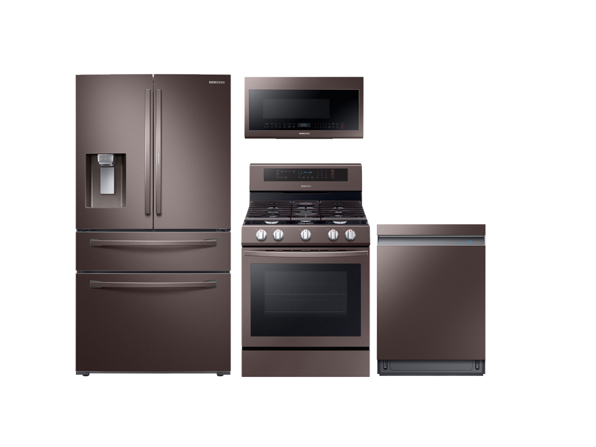 matte black kitchen appliances