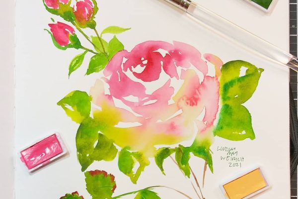 Nature’s Beauty: Mastering Flowers in Watercolor Painting缩略图