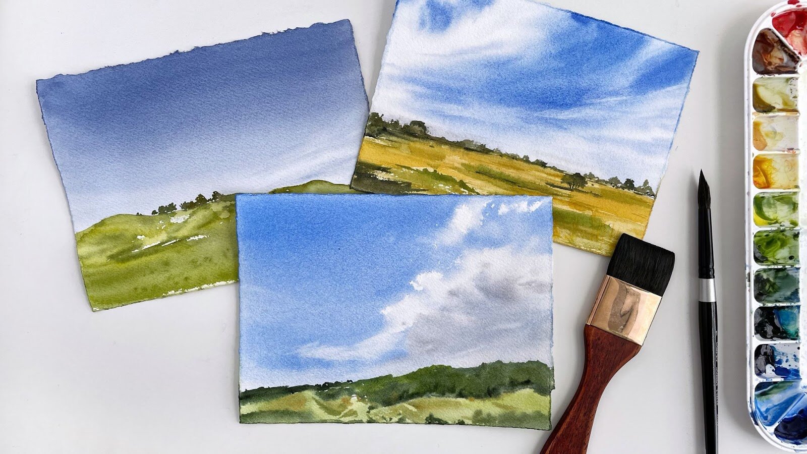 Exploring Watercolor Painting Landscapes for Artistic Enthusiasts插图4