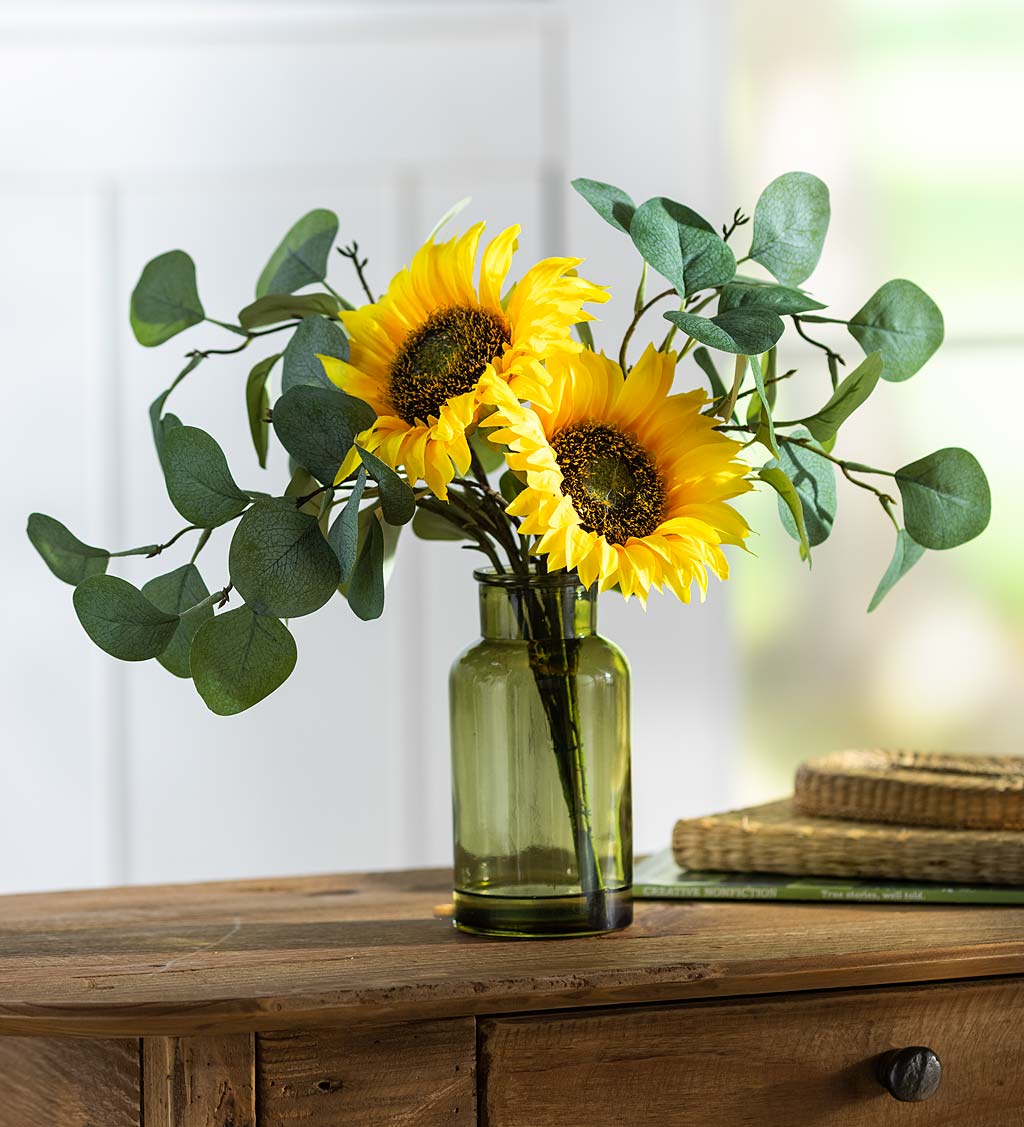 how long do sunflowers last in a vase