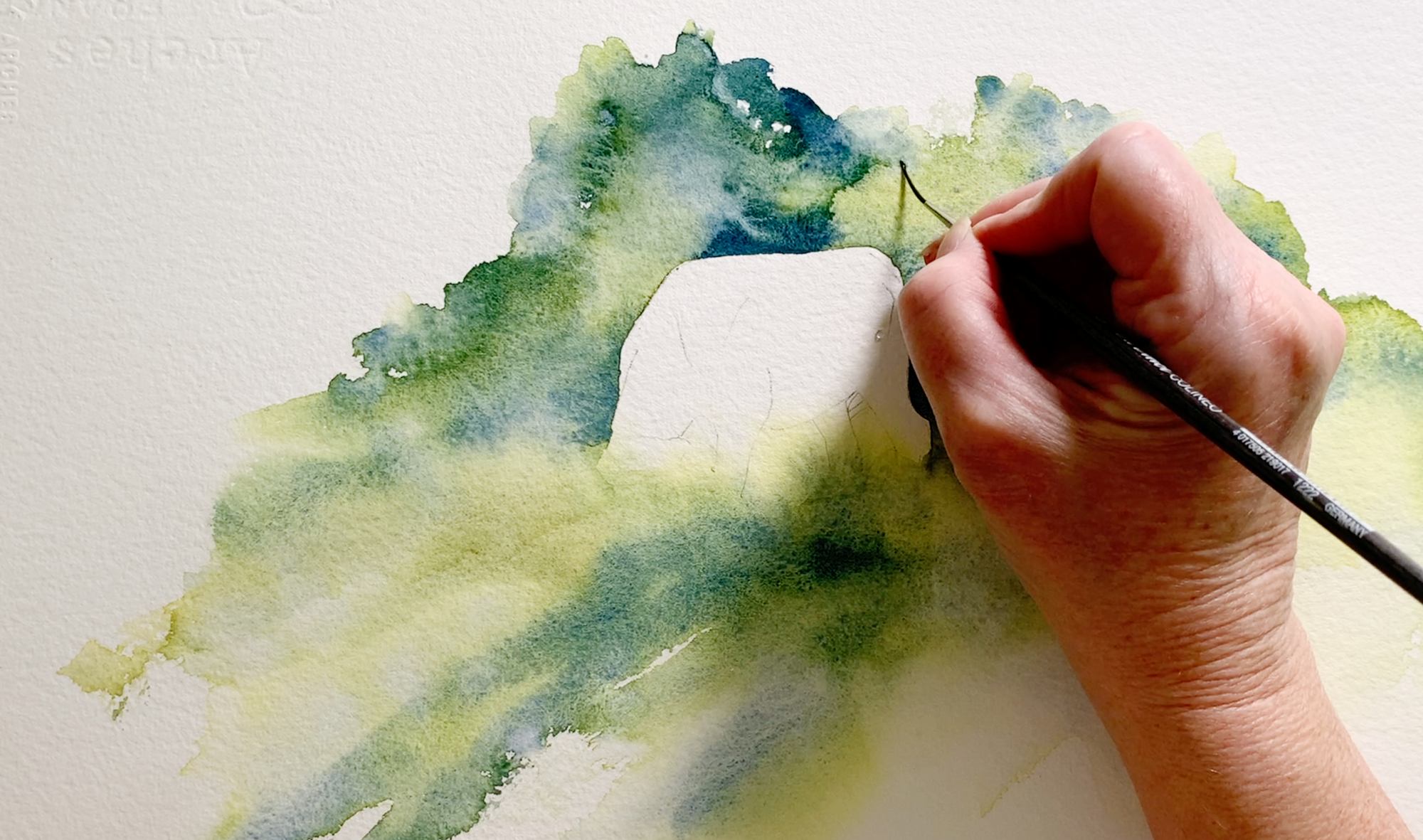 painting with watercolor