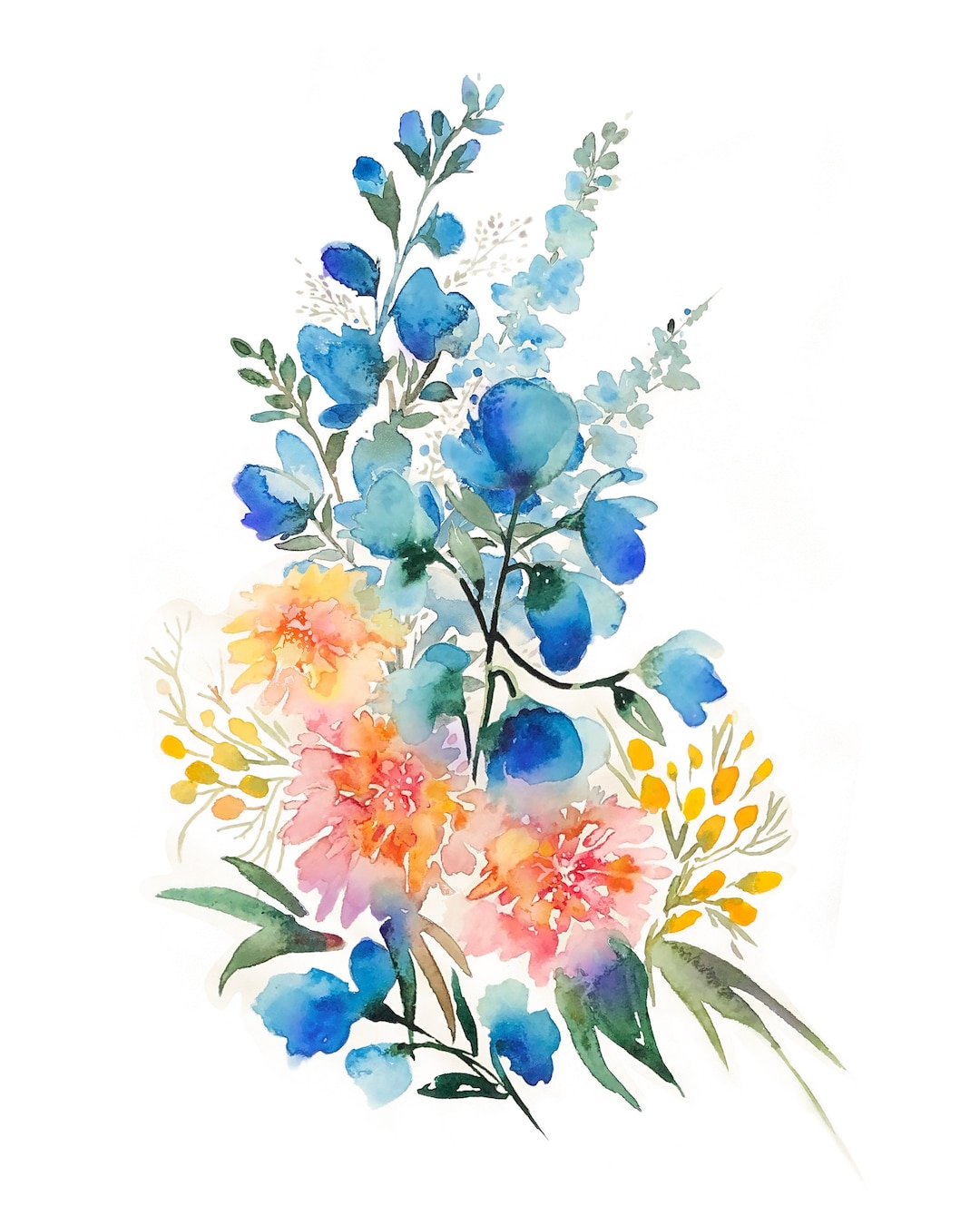 Beginner’s Guide to Watercolor Painting Flowers插图3