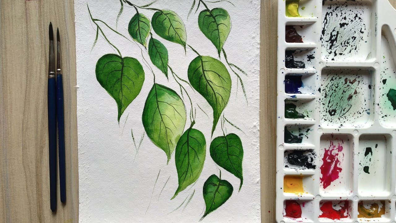 Capture Nature’s Beauty: Watercolor Leaf Painting Techniques插图2