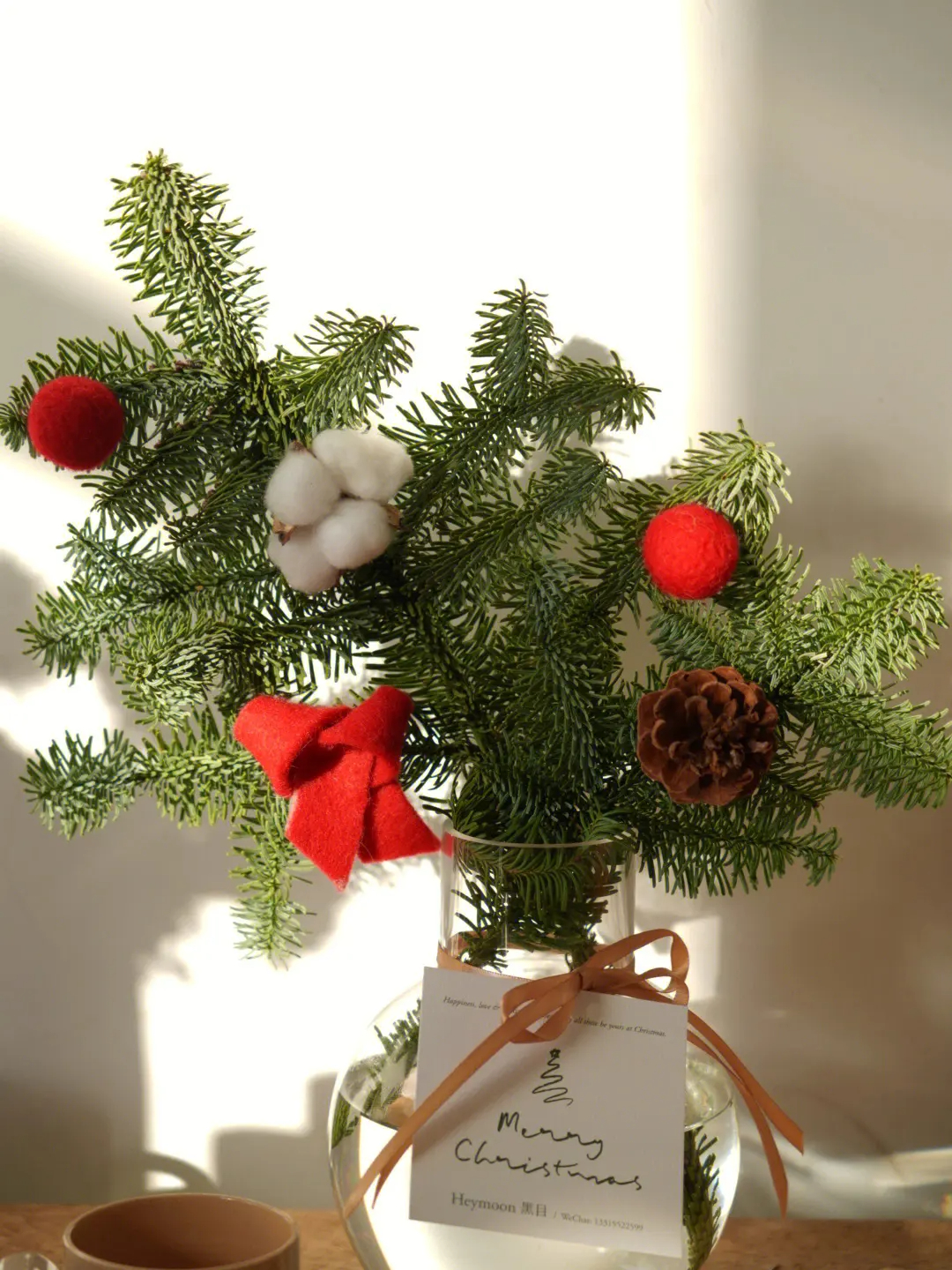 diy christmas vase ideas