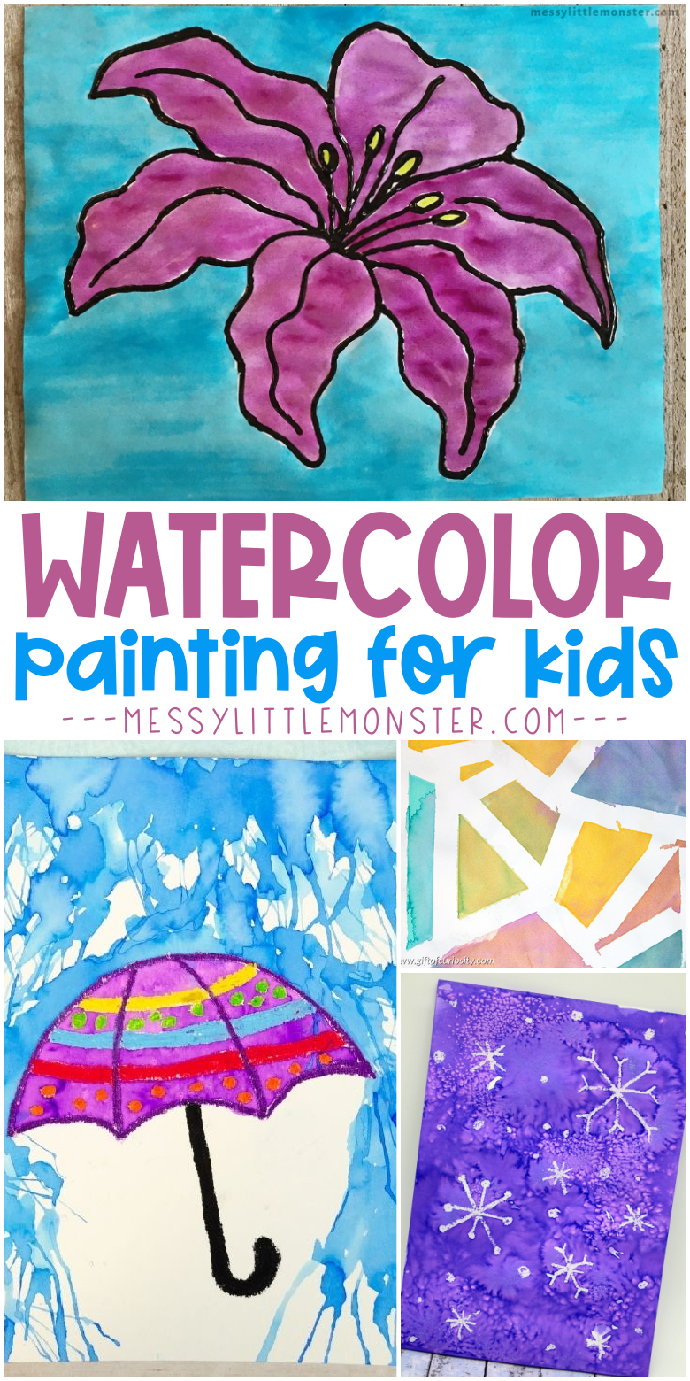 15 Simple Watercolor Painting Ideas for Beginners插图4