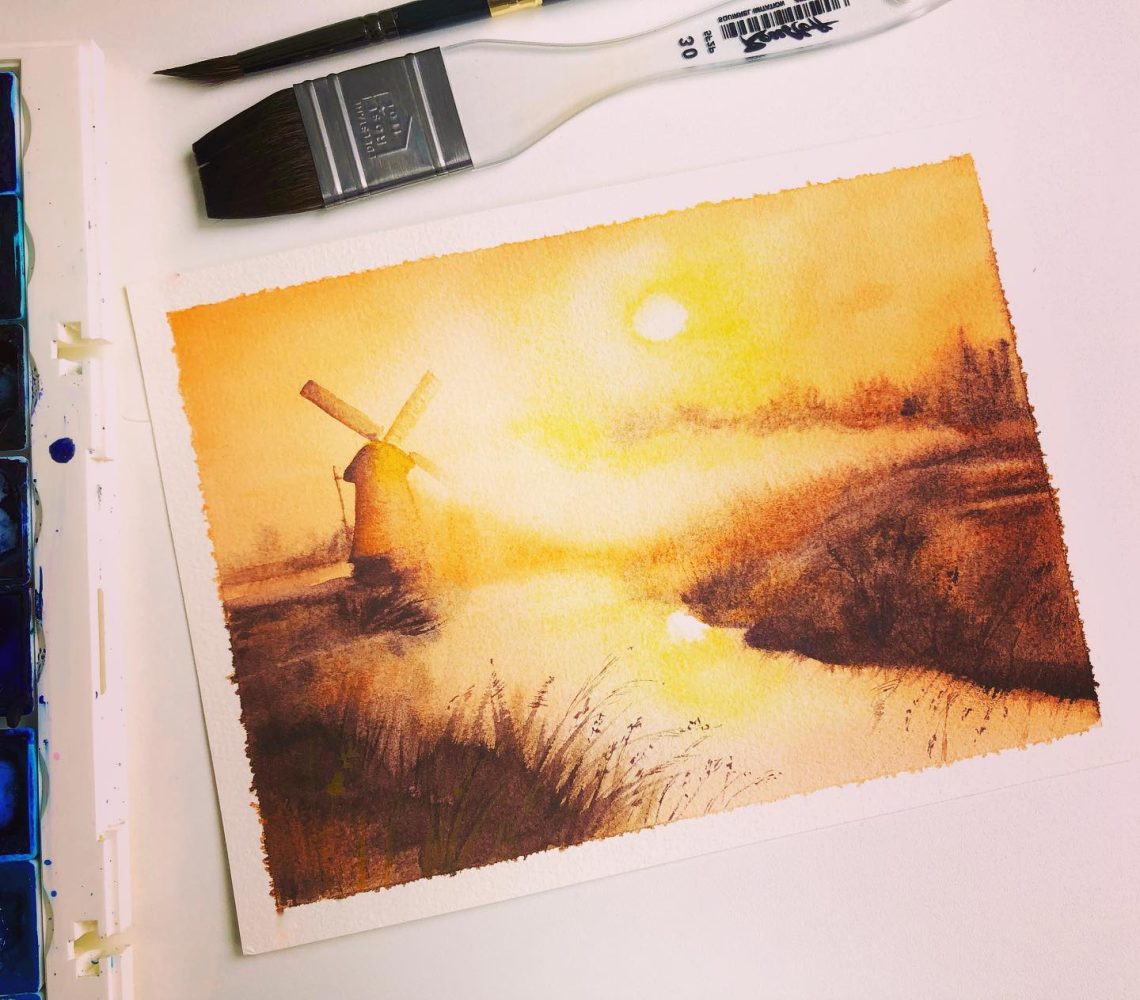 Easy Landscape Watercolor Painting Projects to Inspire Creativity缩略图