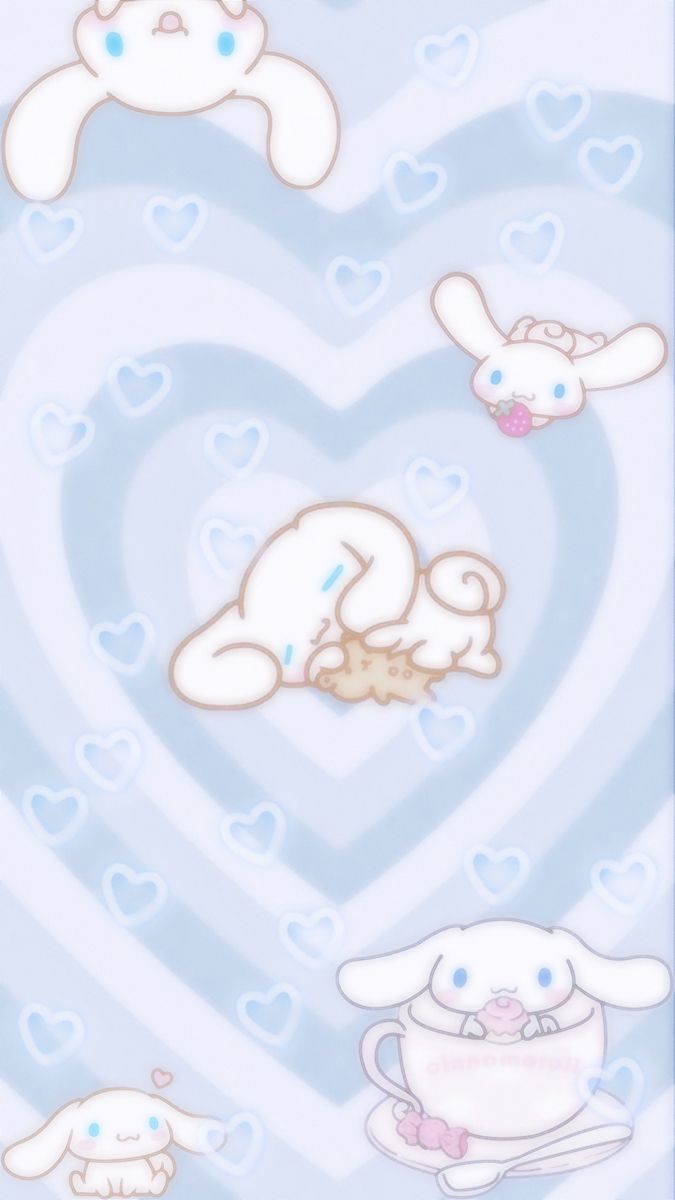 cinnamon roll hello kitty wallpaper