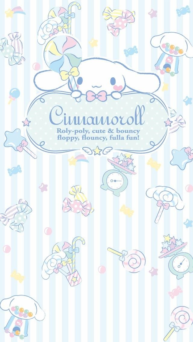 cinnamon roll hello kitty wallpaper