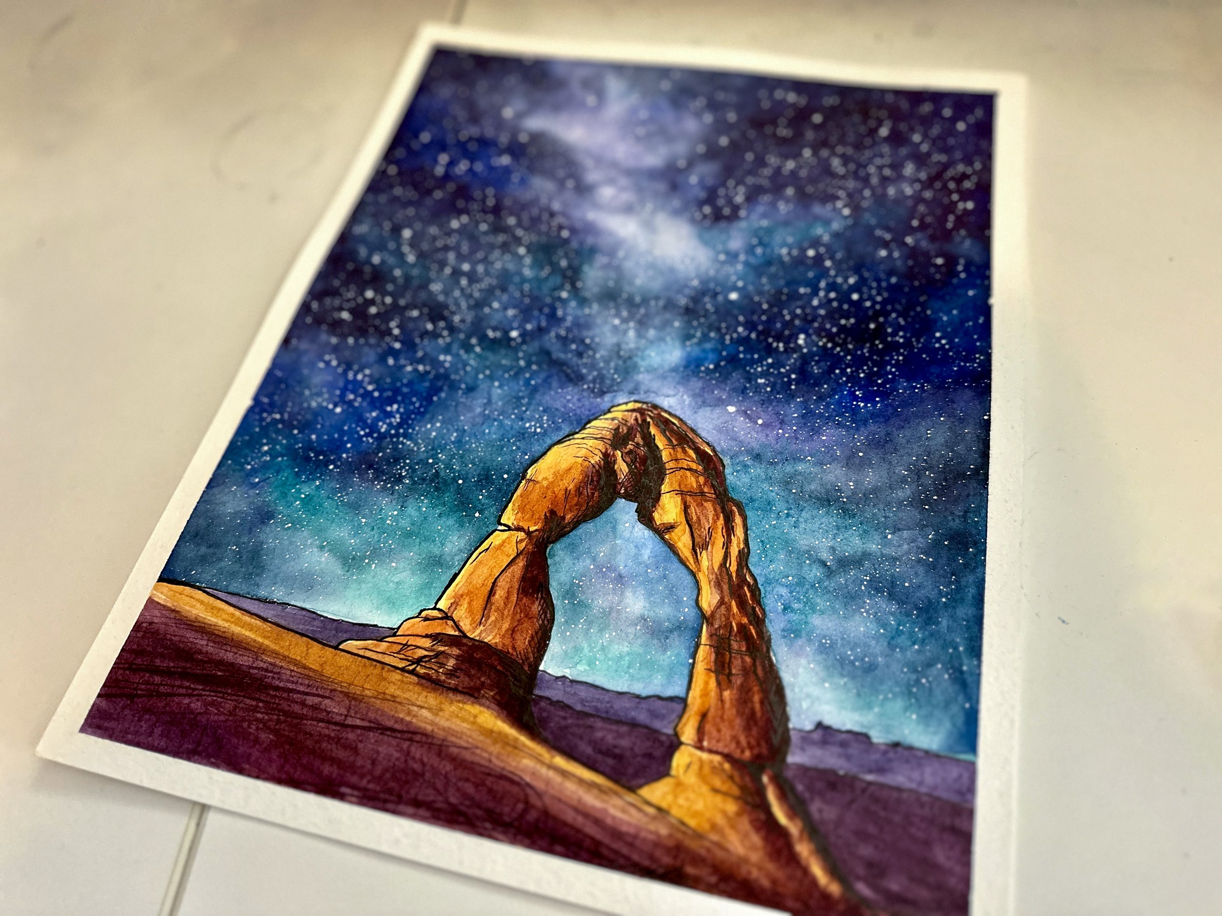 Unleash Your Creativity with Galaxy Watercolor Painting插图4