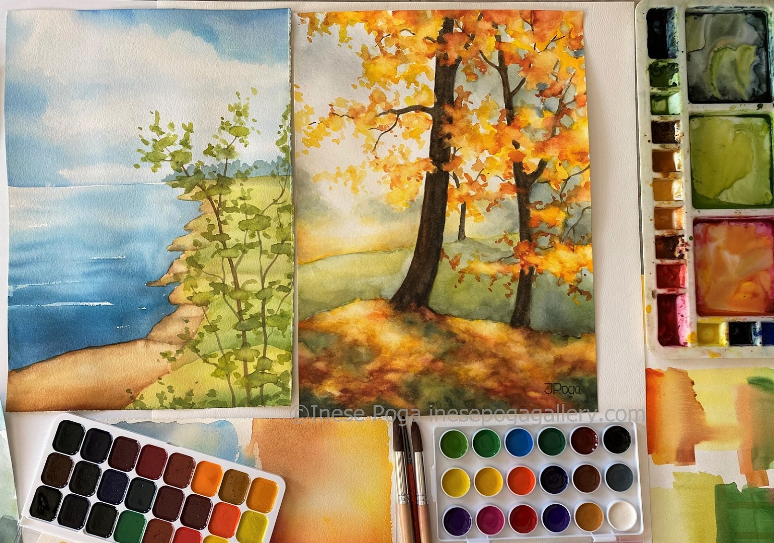 Landscape Watercolor Painting Ideas: Capturing Nature’s Beauty插图4