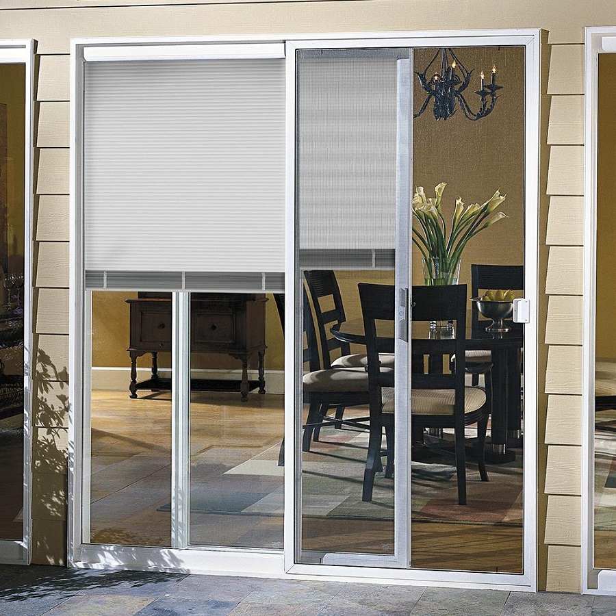 patio doors with built in blinds problems