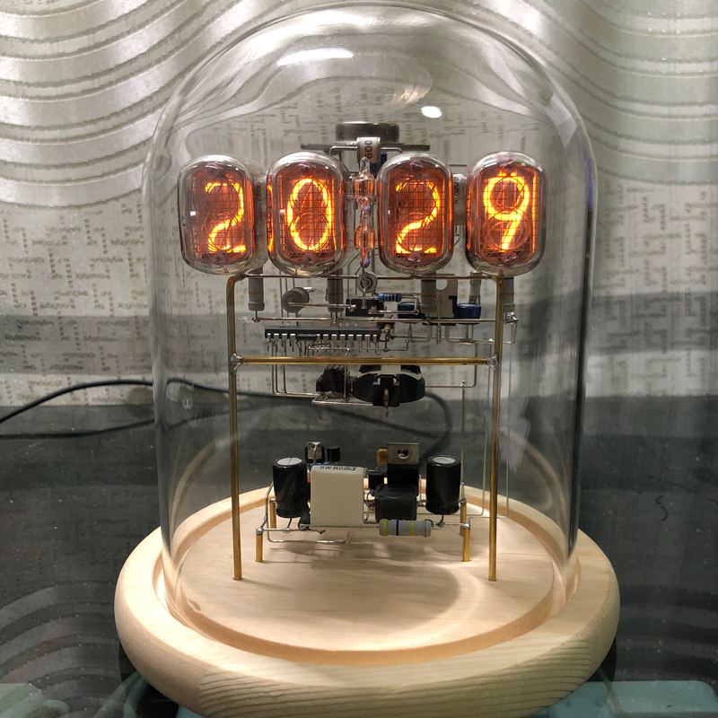 nixie tube clock