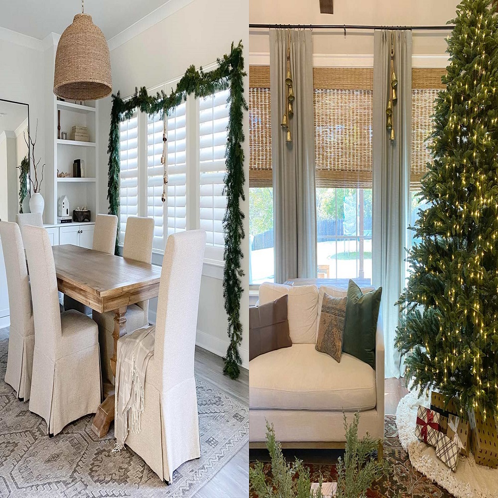 add Christmas elements to your blinds