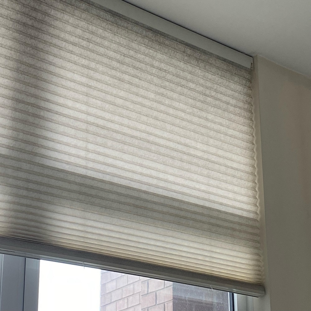 how to close blinds without string