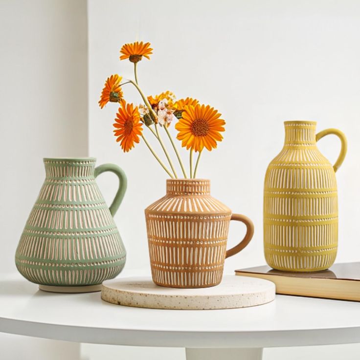 handmade ceramic vases