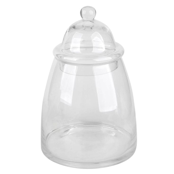 large clear vase