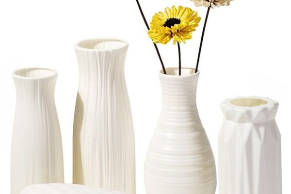 White vase