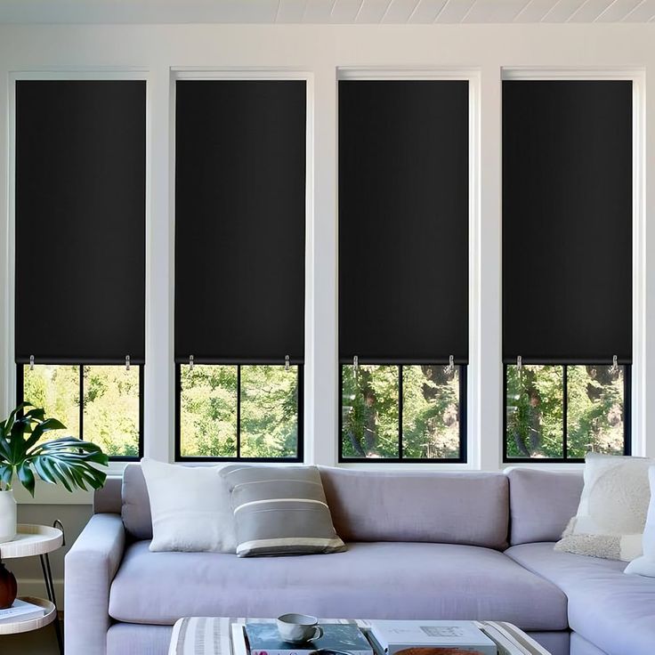 blackout mini blinds