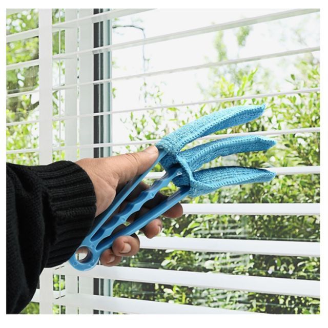 best way to clean mini blinds