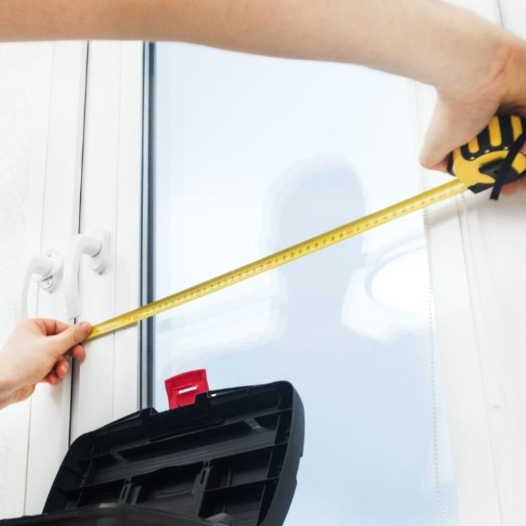 how to measure for mini blinds