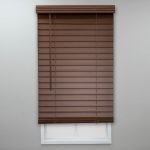 faux wood mini blinds