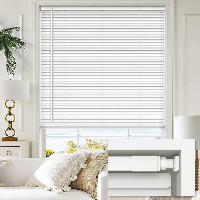 vinyl mini blinds with cords