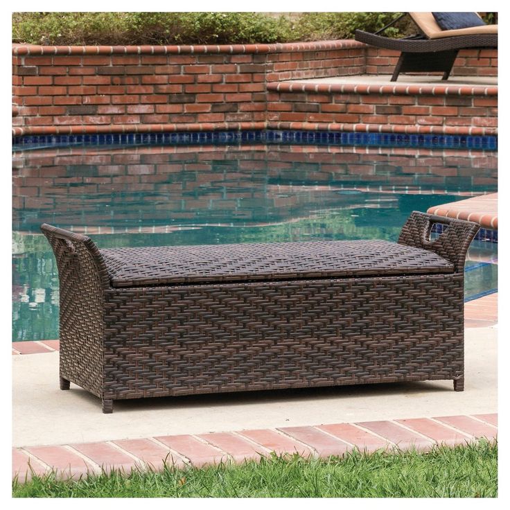 outdoor storage ottoman