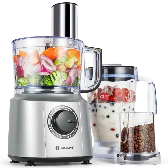 blender and a food processor