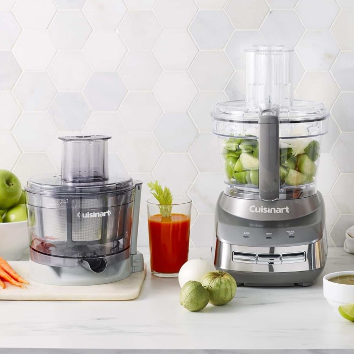 blender and a food processor