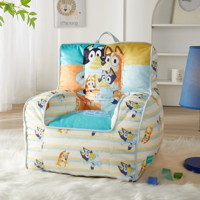 bluey bean bag chair
