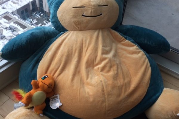 snorlax bean bag chair