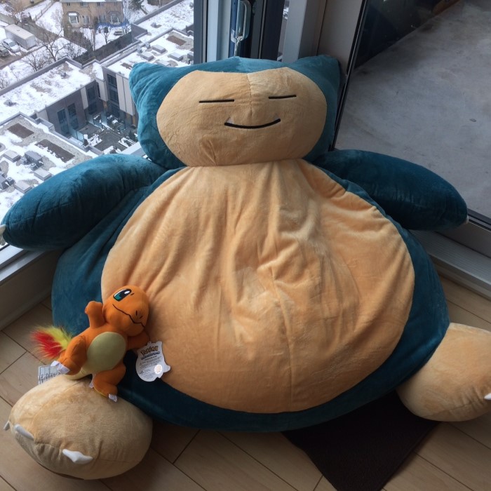 snorlax bean bag chair