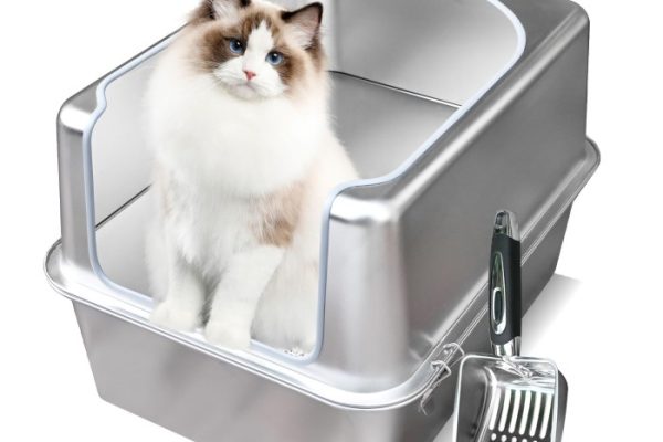 stainless steel cat litter box