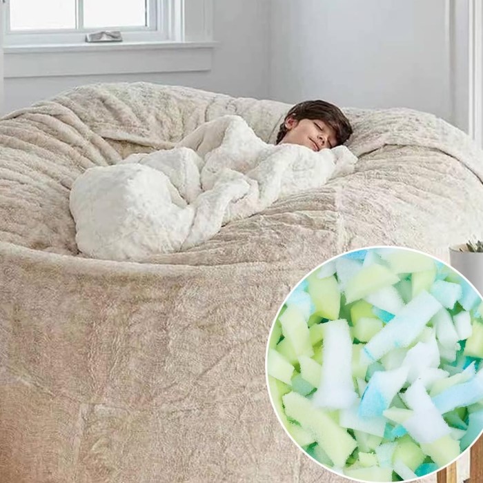 bean bag chair filling