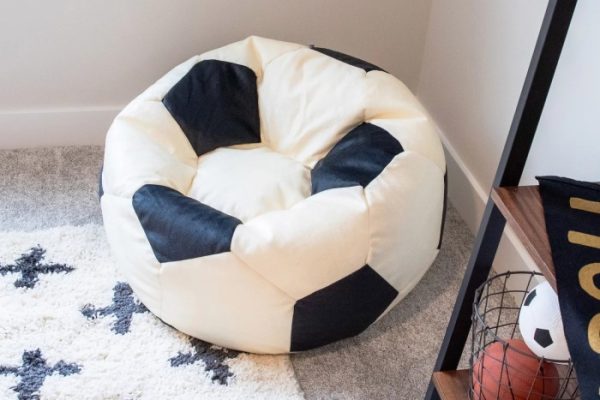 football bean bag chair