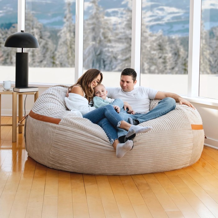 huge bean bag chair