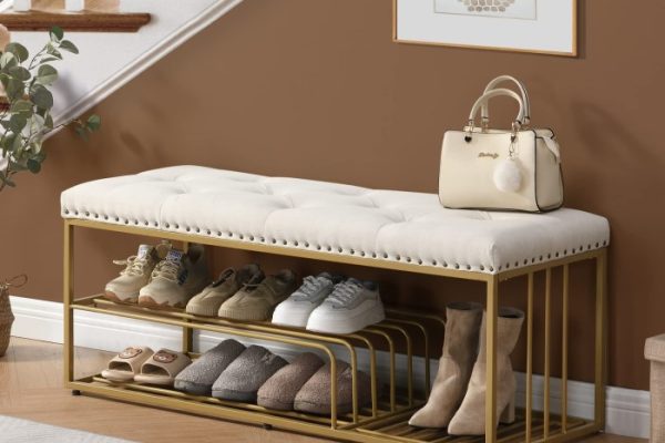 shoe storage ottoman