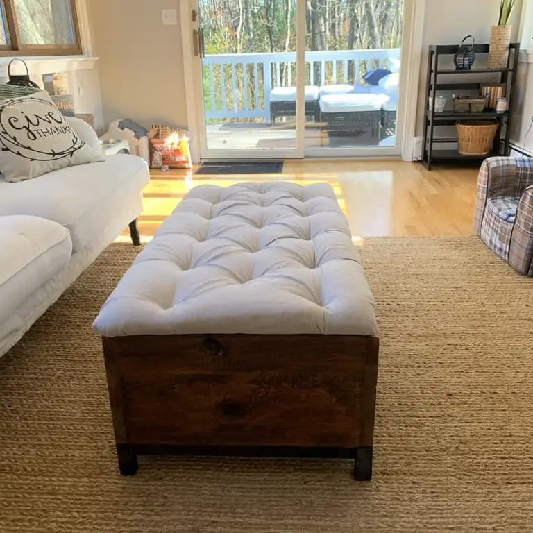 diy storage ottoman
