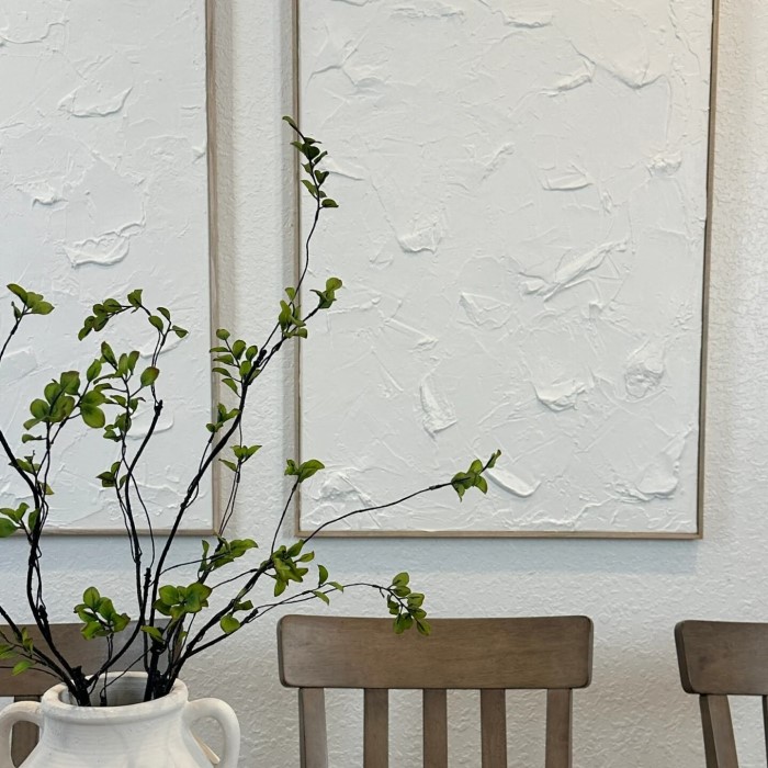 textured wall art