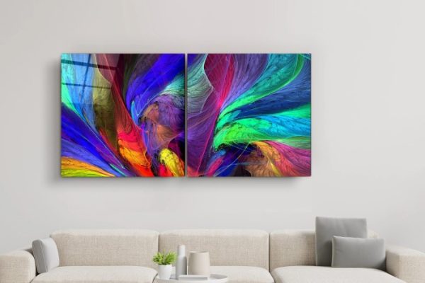 glass wall art