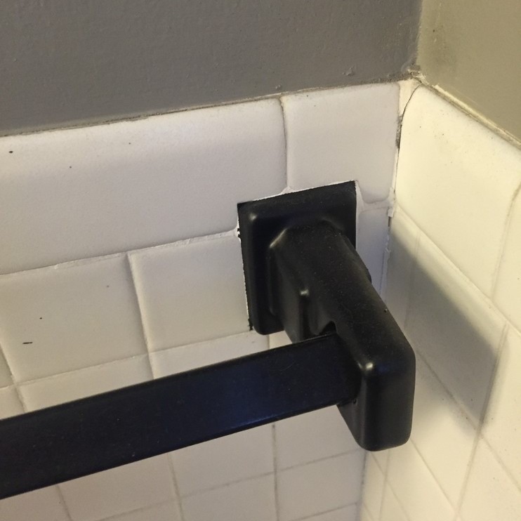 how to remove towel bar