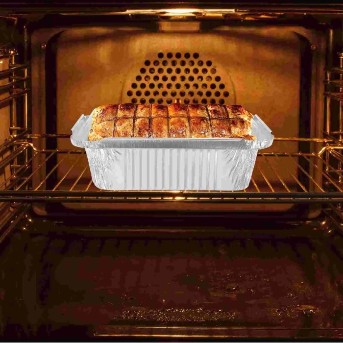 can you microwave aluminum tray
