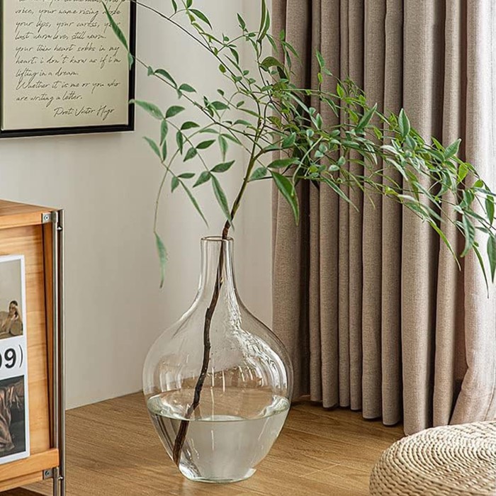 large glass vase